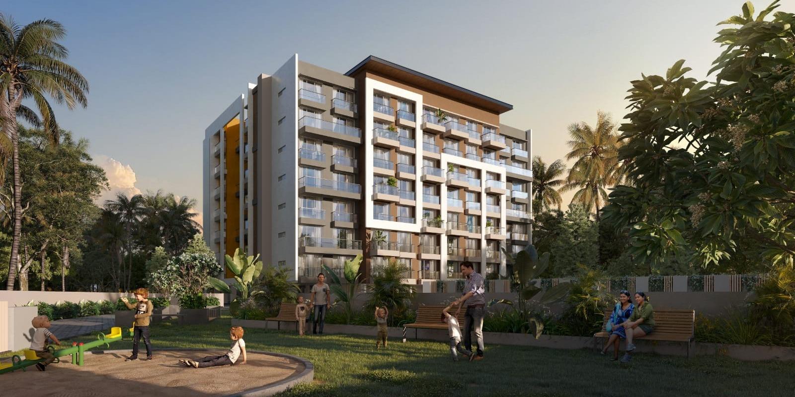 Priority Magnum, Taleigao — artist's impression: the children's garden