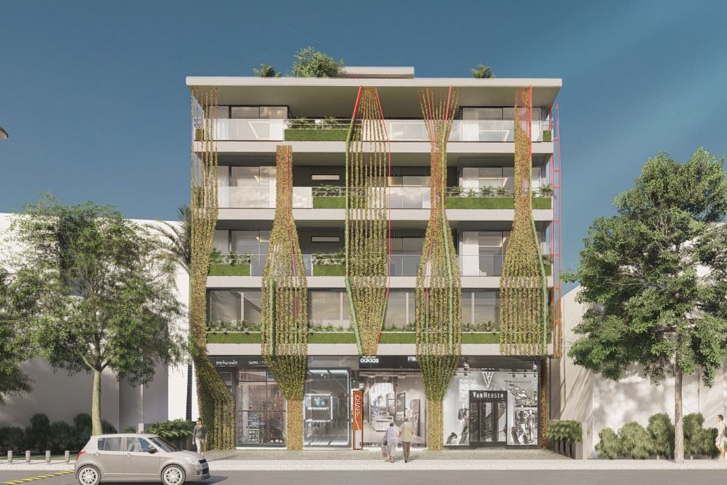 The Drape by Magnum, Miramar, Panaji — architect's rendering
