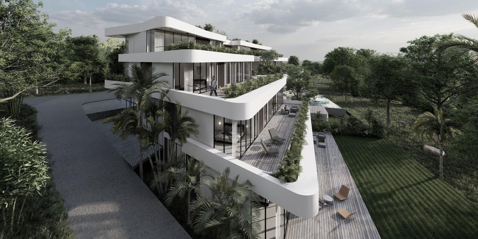 The Ribbon by Magnum, Porvorim — artist's impression: the terraces