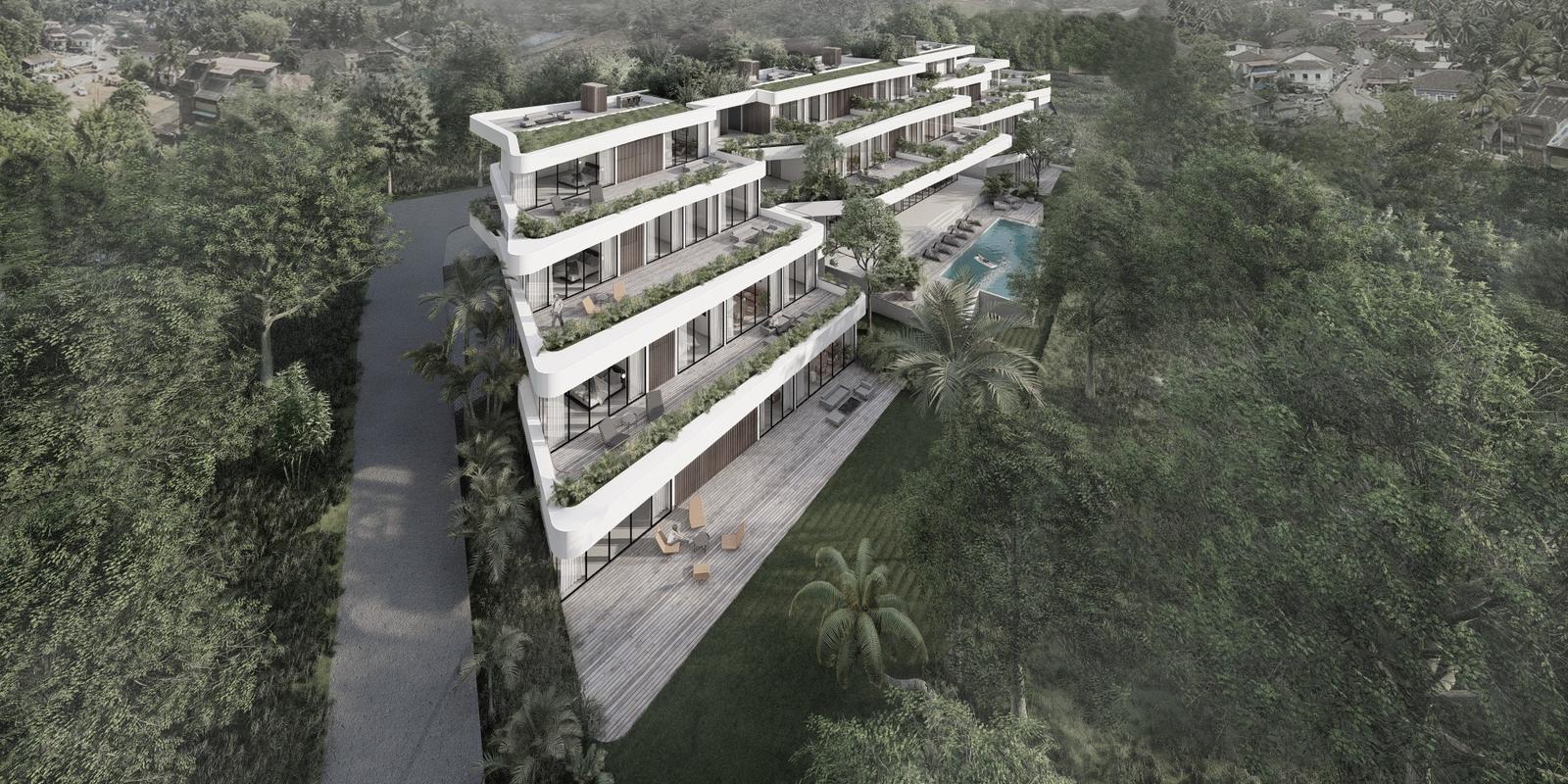 The Ribbon by Magnum, Porvorim — artist's impression: in its setting